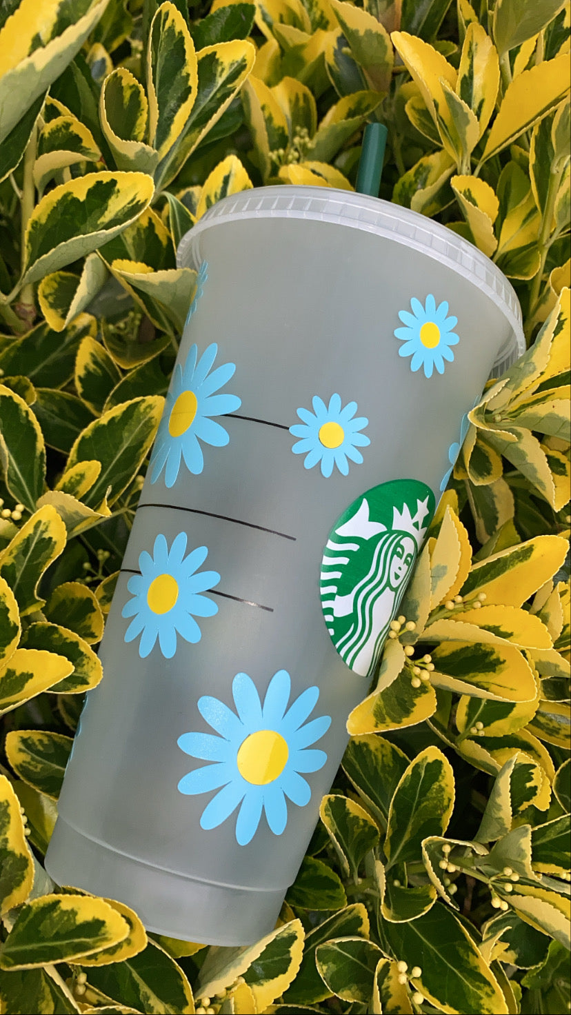 🌼 Daisy Starbucks Cup 🌼