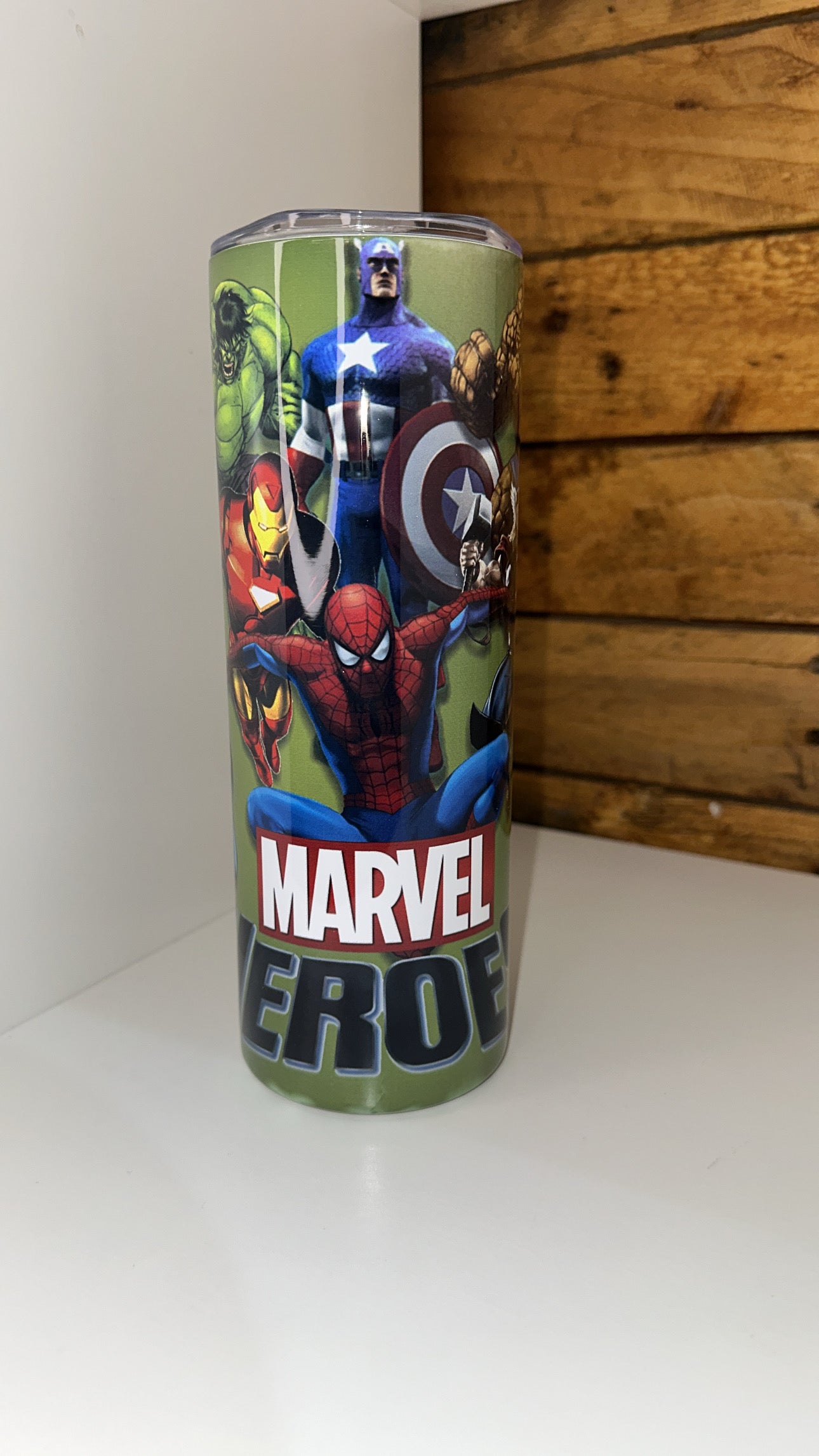 20oz Marvel Thermal Tumbler