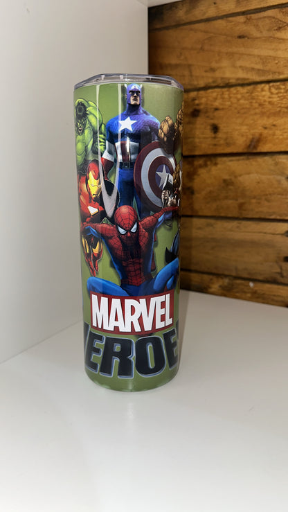 20oz Marvel Thermal Tumbler
