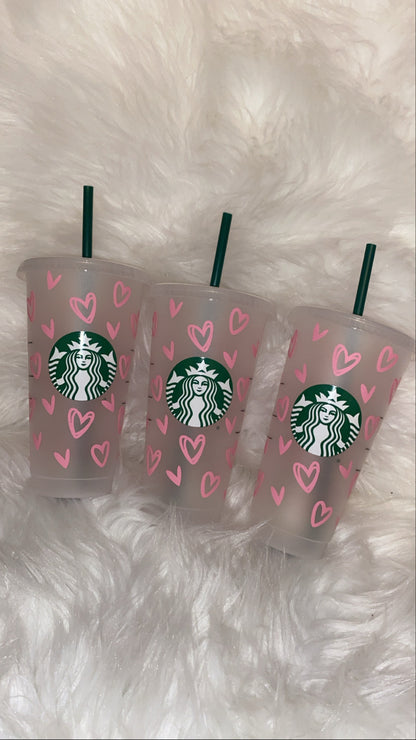 💖 Starbucks Pink Heart Cup 💖