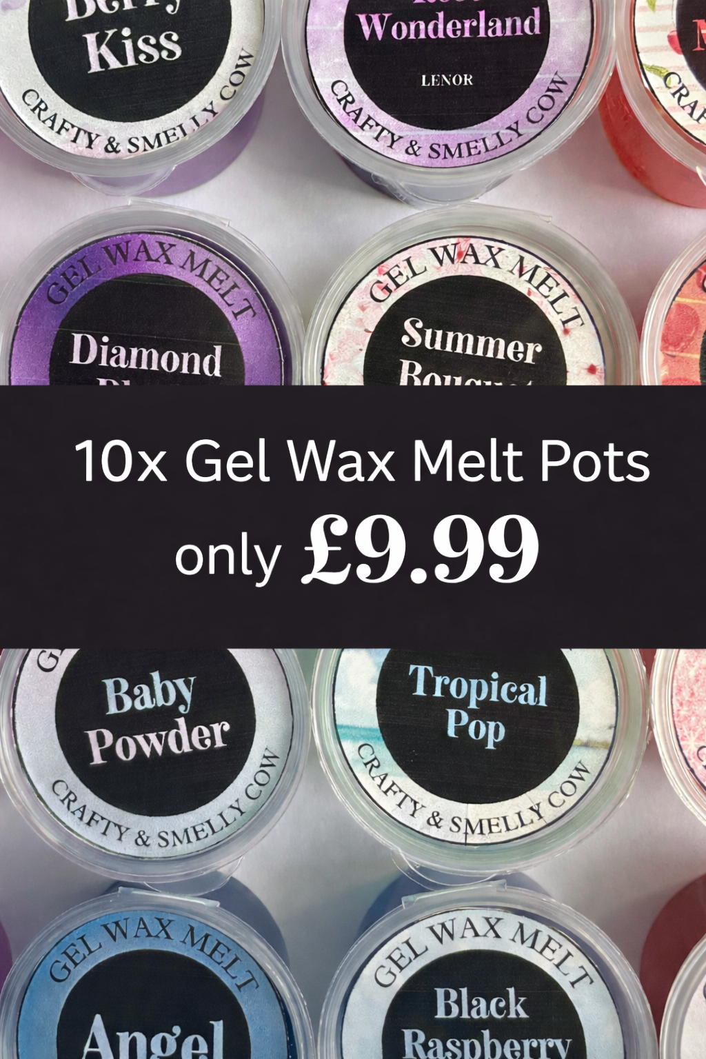 BUNDLE Gel Wax Melts (10x Pots)