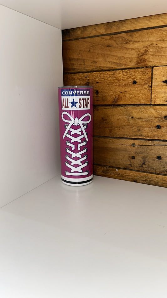 20oz Tumbler - Converse Pink