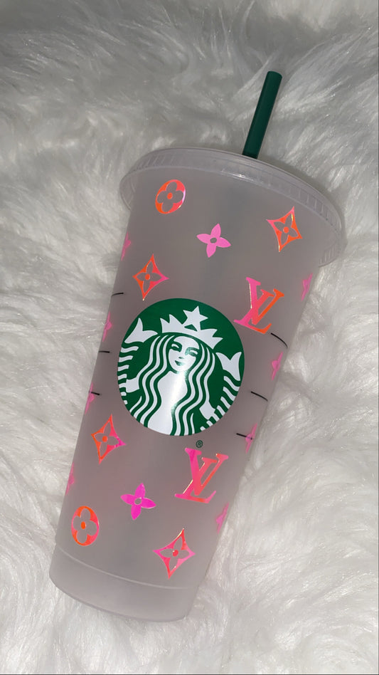 ✨ LV-Inspired Starbucks Cup ✨