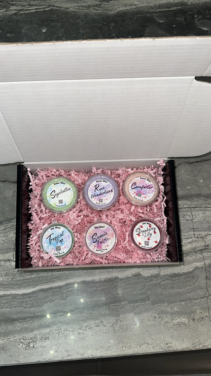 Snow & Gel wax gift box