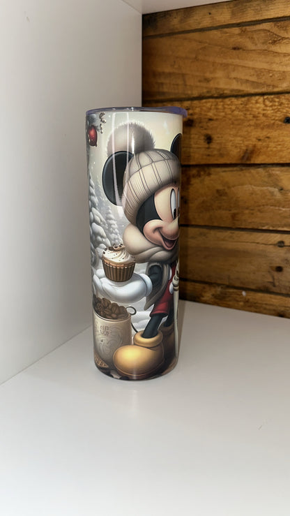 20oz Minnie & Mickey Mouse thermal Tumbler