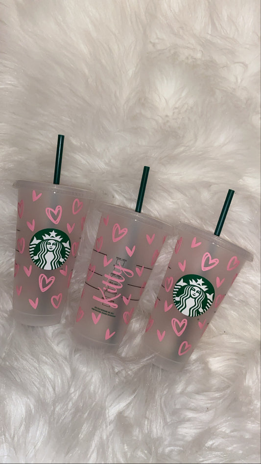 💖 Starbucks Pink Heart Cup 💖