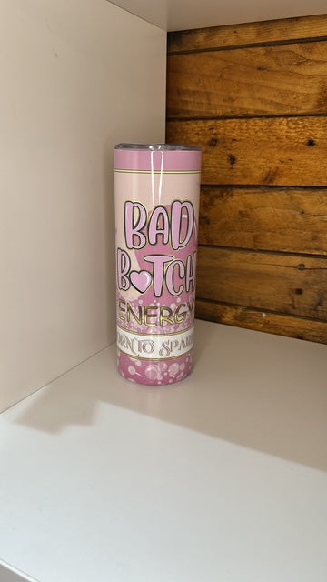 20oz Plouise Bad Bitch Tumbler