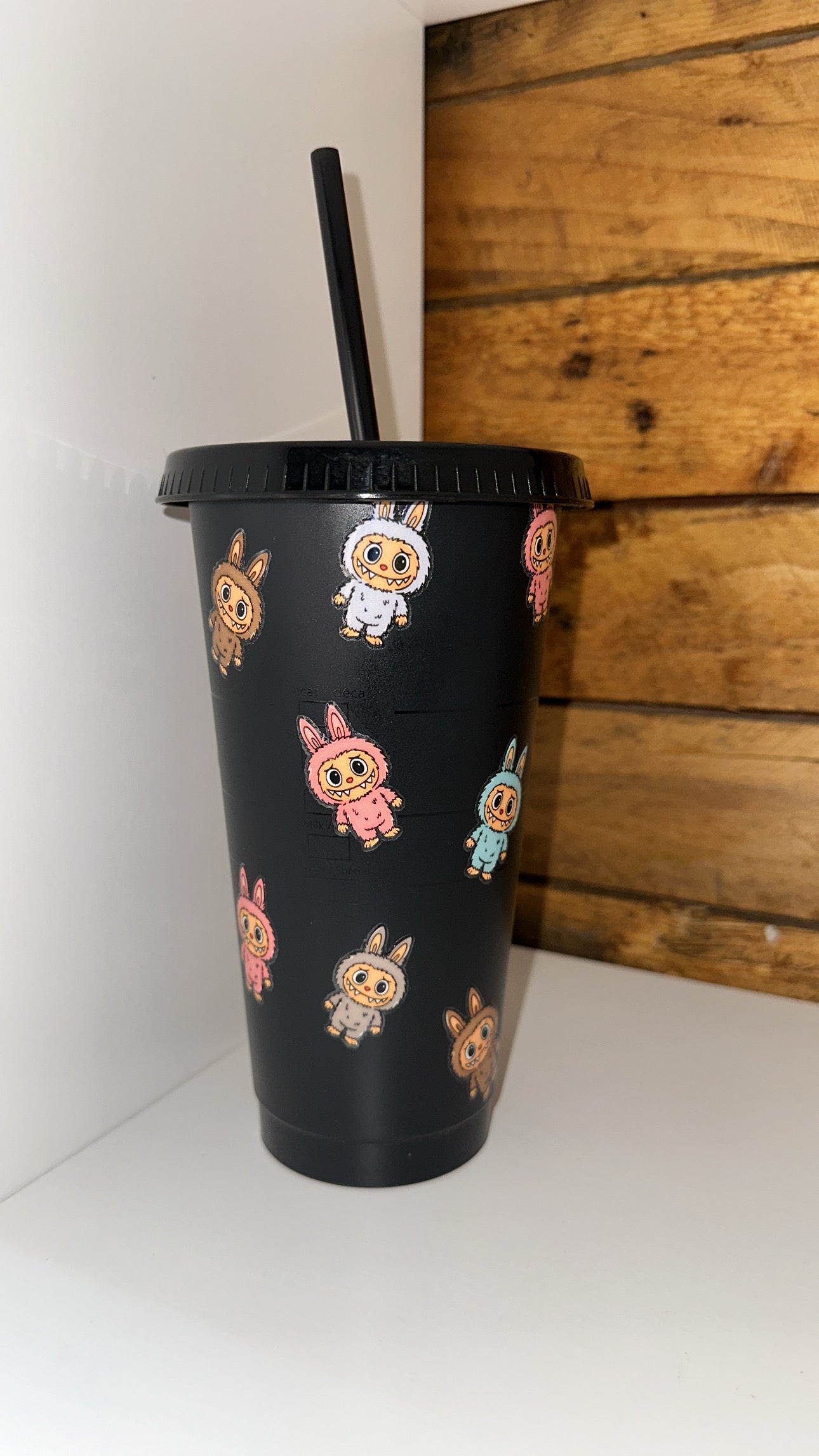 Starbucks Black Labubu Cold Cup