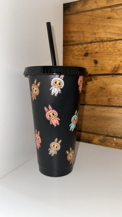 Starbucks Black Labubu Cold Cup
