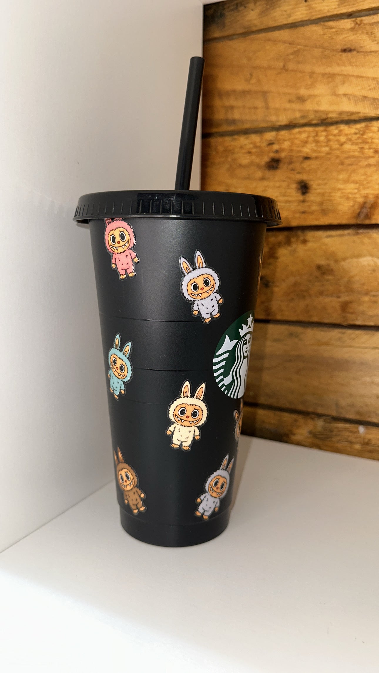 Starbucks Black Labubu Cold Cup