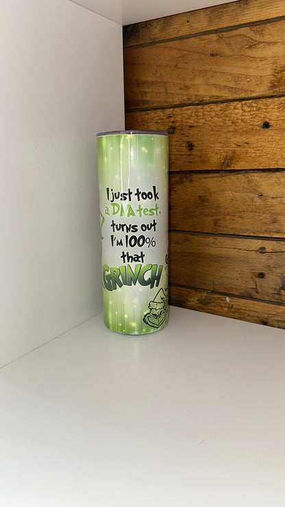 20oz Grinch Tumbler