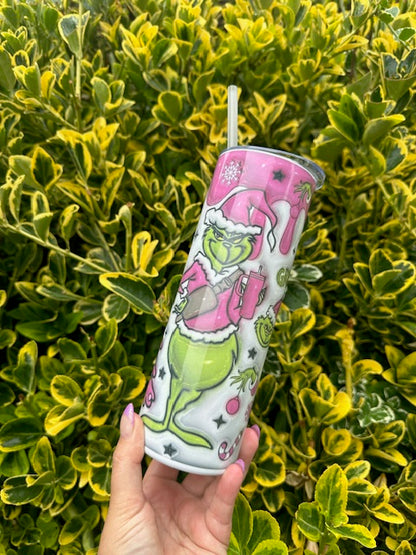 20oz Tumbler - Grinchmas