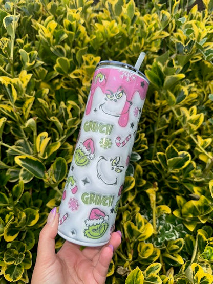 20oz Tumbler - Grinchmas