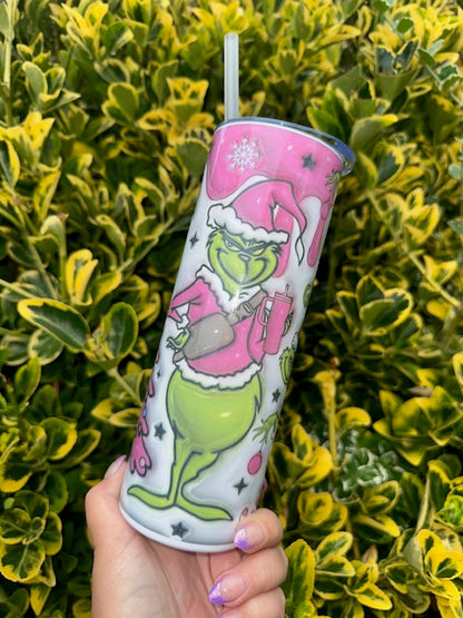 20oz Tumbler - Grinchmas