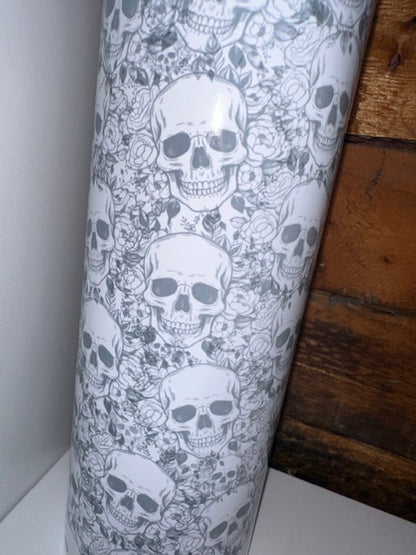 20oz Tumbler - Skulls