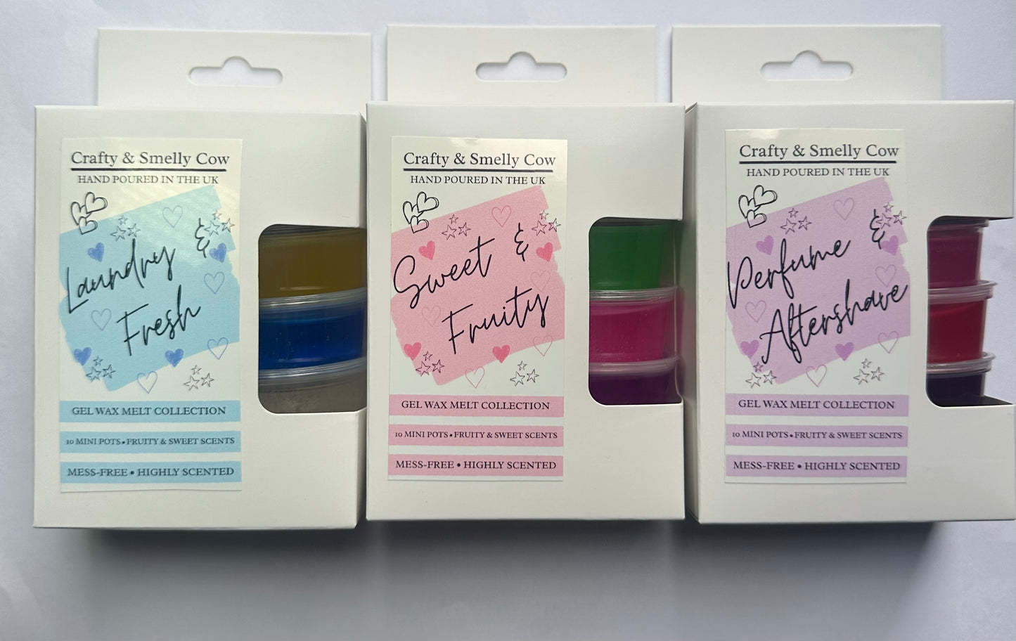 Gel Wax Melt Gift Box (10x Pots)