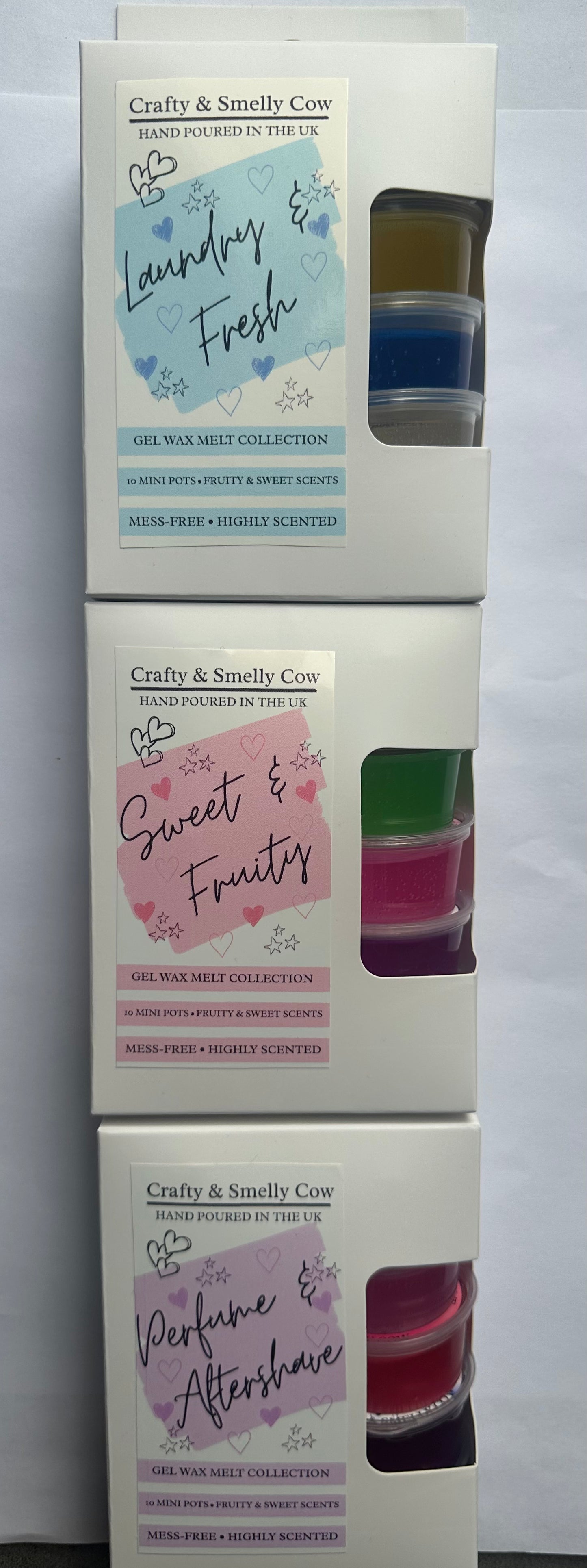 Gel Wax Melt Gift Box (10x Pots)