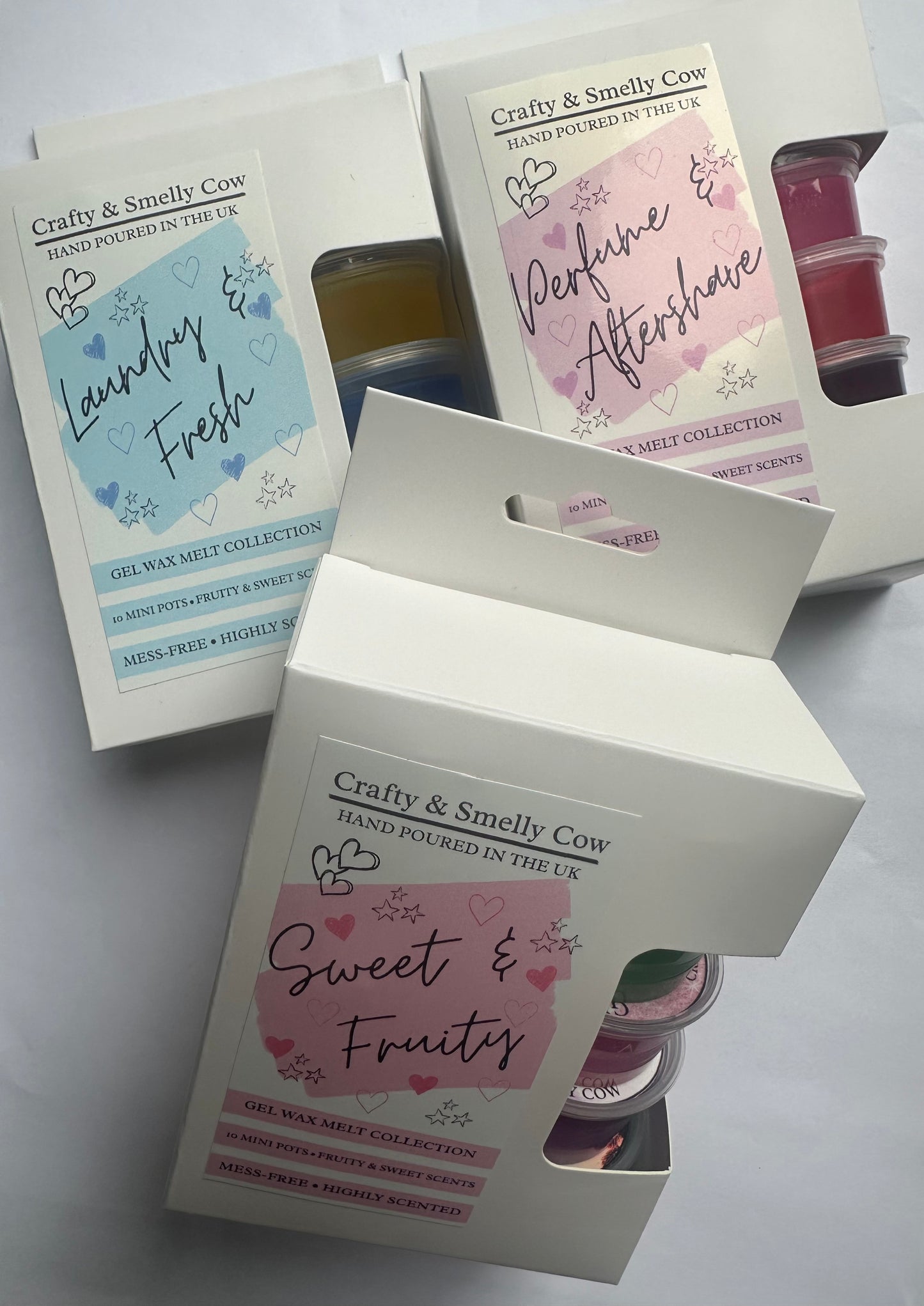 Gel Wax Melt Gift Box (10x Pots)