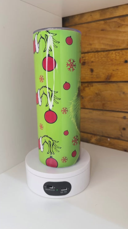 20oz Grinch Tumbler