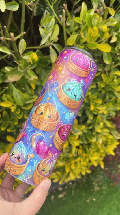20oz Glitter Dumplings Thermal Tumbler
