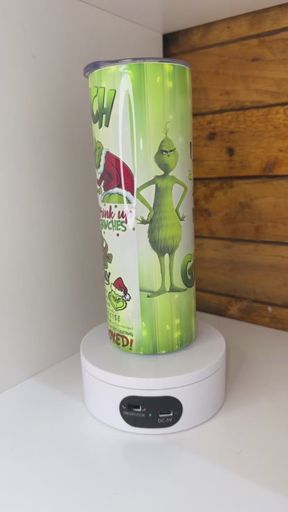 20oz Grinch Tumbler
