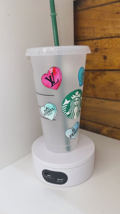 Starbucks Heart Designer Cup