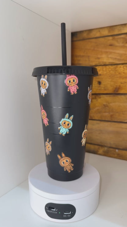 Starbucks Black Labubu Cold Cup